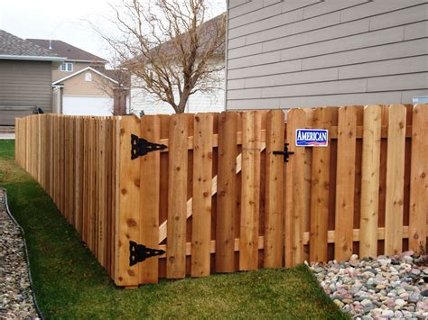 types of shadow box fences